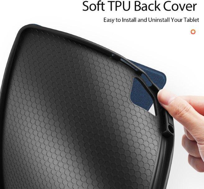Produktbild Dux Ducis Book case Xiaomi Redmi Pad 7/7 Pro Domo Series Tri-fold Stand PU Leather Tablet Cover Blue (Xiaomi Pad 7 Pro, Xiaomi Pad 7)