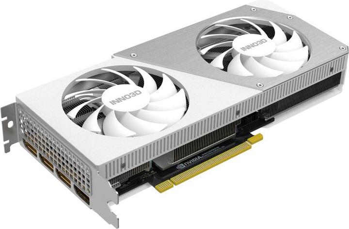Immagine prodotto Inno3D GeForce RTX 4070 Twin X2 OC 12GB GDDR6X 3xDP 1xHDMI Bianco (12 GB)
