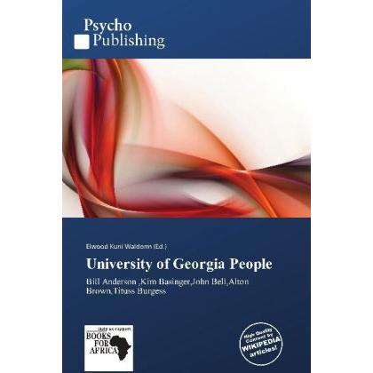 Thumbnail - University of Georgia People, Fachbücher von Elwood Kuni Waldorm