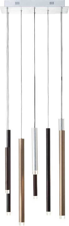 Produktbild Brilliant Cembalo LED 32W PE 8 Pendelleuchte, 8-flammig (3500 lm)