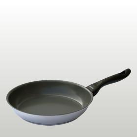 Actual product image Kelomat round without lid (32 cm, Frying pan, Stainless steel)