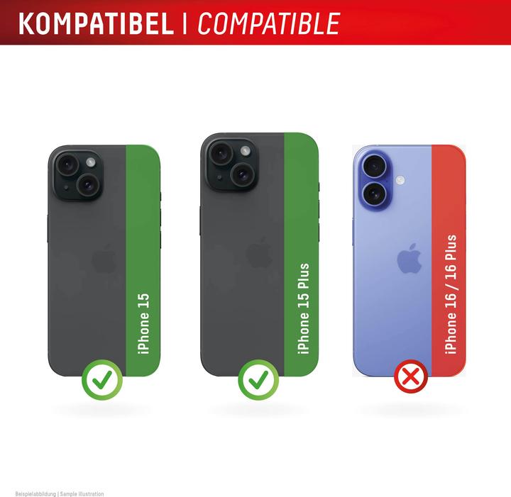 Productafbeelding Displex Premium Camera Lens Glass, Kamera Schutzglas, Einzelringe (1 Stuk, Apple iPhone 15, Apple iPhone 15 Plus)