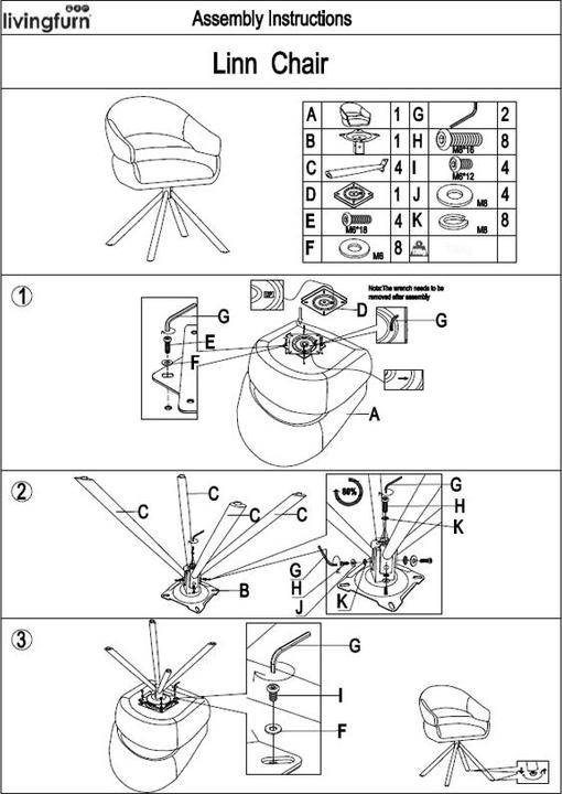 Image du produit Livingfurn Chairs