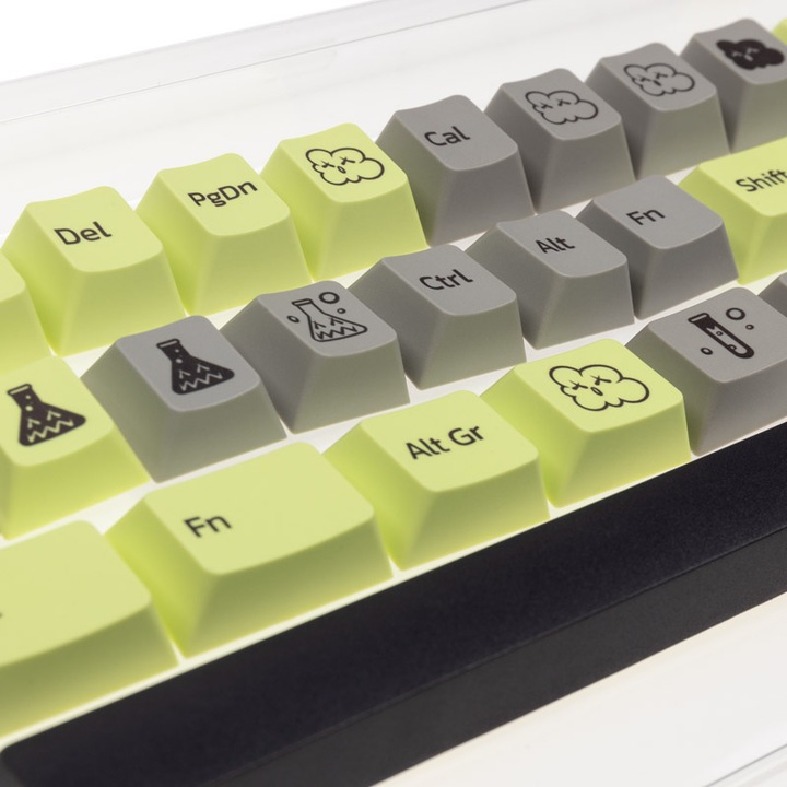 Actual product image Ducky Mico PBT Dye Sublimation Set - 133 Keycaps