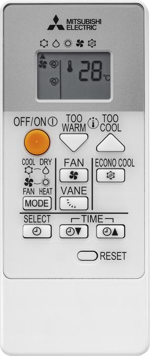 Produktbild Mitsubishi Electric MSZ-HR35VFK (11601.28 BTU/h)