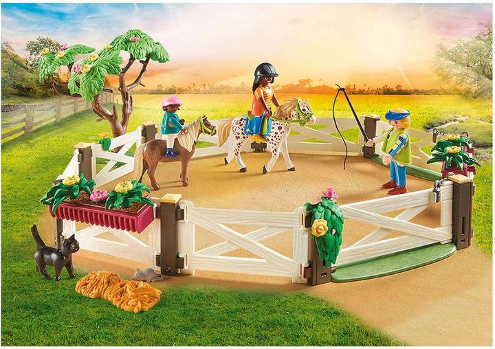 Produktbild Playmobil Reitunterricht mit Pferdeboxen (70995, Playmobil Country)