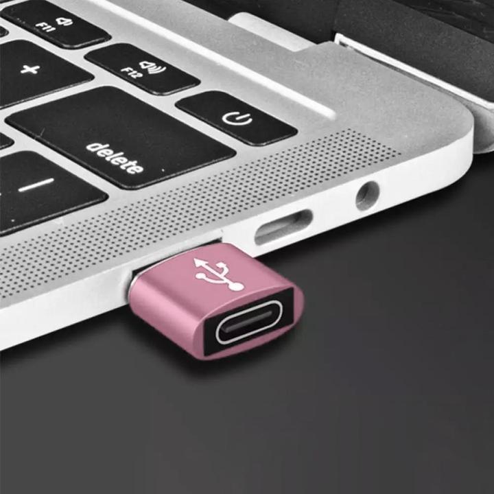 Actual product image JTI Wireless USB-C to USB-A adapter - Pink (USB Type C, USB-A)