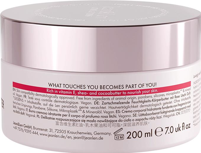 Immagine prodotto Jean & Len Body Treatment Peony/Lychee, 200 ml (Crema corpo, 200 ml)