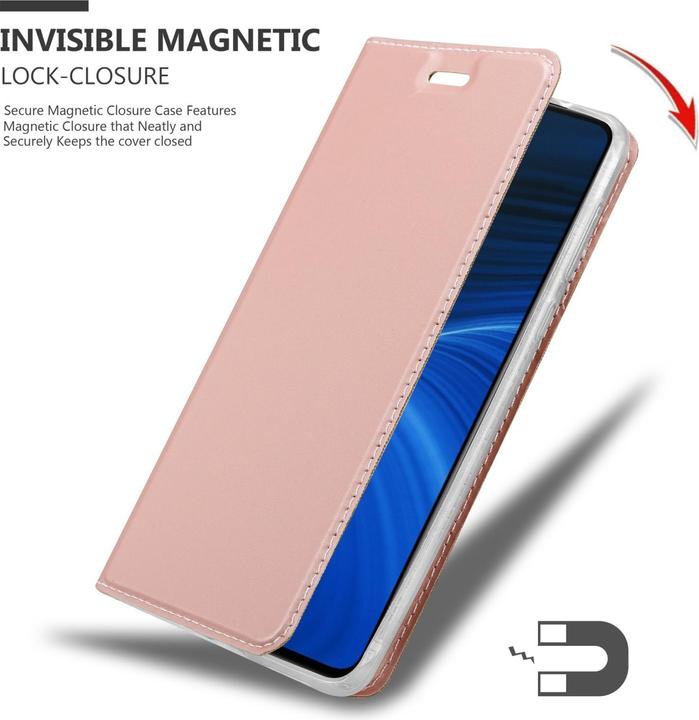 Produktbild Cadorabo Classy Book Hülle für Realme X2 PRO / Oppo Reno Ace (Oppo Reno Ace)