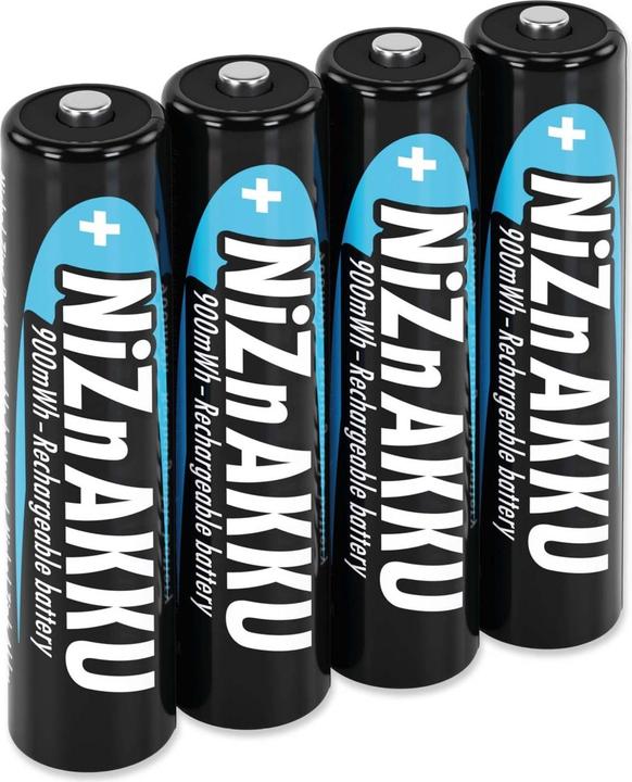 Produktbild Ansmann NiZN Akku (4 Stk., AAA, 550 mAh)
