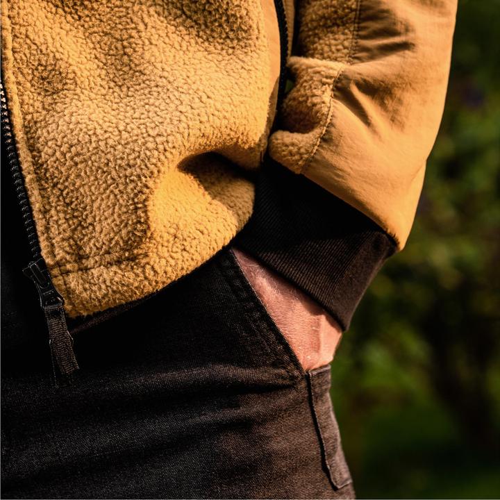 Productafbeelding Stier Sherpa Fleece XXL Goudbruin (XXL)