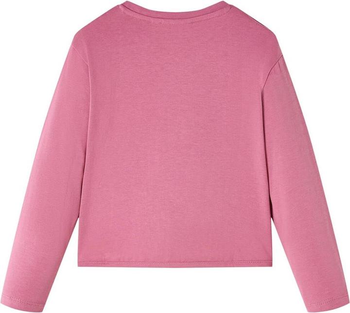 Produktbild VidaXL Kinder-Langarmshirt Himbeerrosa 92,Material: 95 % Baumwolle (92)