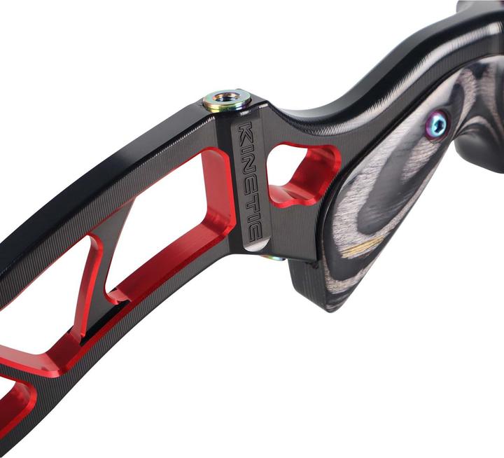 Actual product image Kinetic Sovren 25" Anodised Black-Red RH
