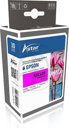 Produktbild Astar AS70023 - Kompatibel - Magenta - Epson - Einzelpackung - TMC3500 / CWC3500 / SJI (M)