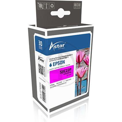 Thumbnail - Astar, Druckerpatrone, AS70023 - Kompatibel - Magenta - Epson - Einzelpackung - TMC3500 / CWC3500 / SJI (M)