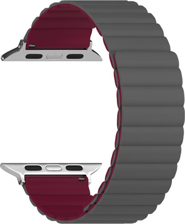 Actual product image Andi be free Apple Watch Magnetic Silicone Strap (22 mm, Plastic)