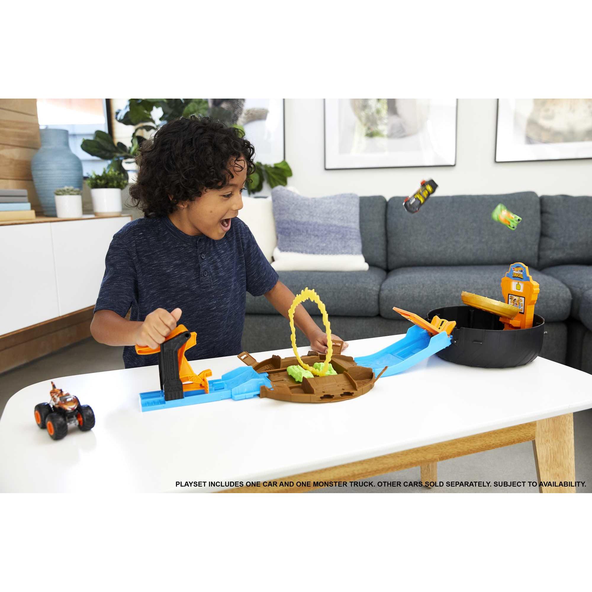 Thumbnail - Hot Wheels Monster Trucks - Stunt-Reifen-Spielset