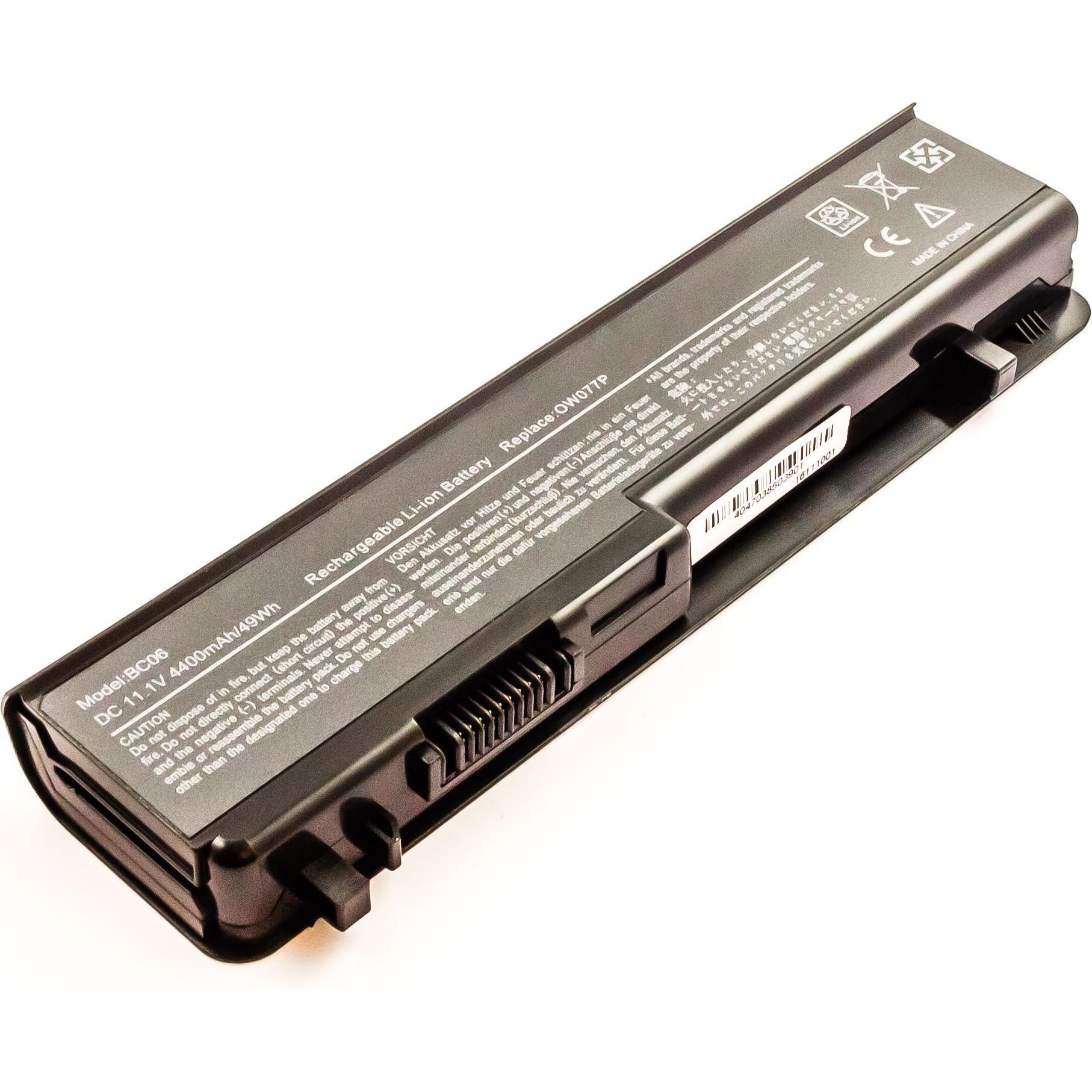 AGI 78506 - Akku - Akku 4.400 mAh 11,1 V (4400 mAh), Notebook Akku, Schwarz
