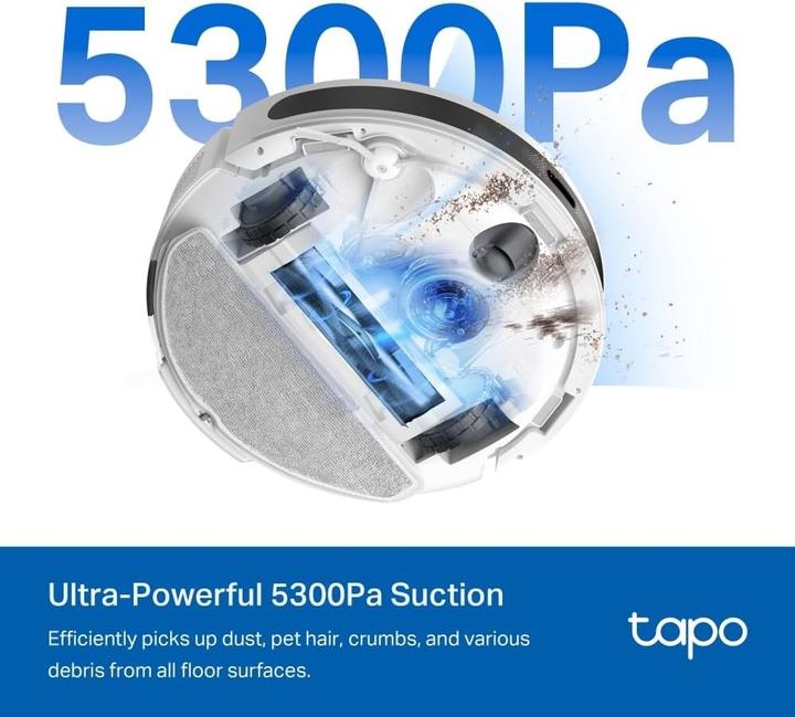 Produktbild TP-Link Tapo RV20 Max (5300 Pa, Wischtuch)