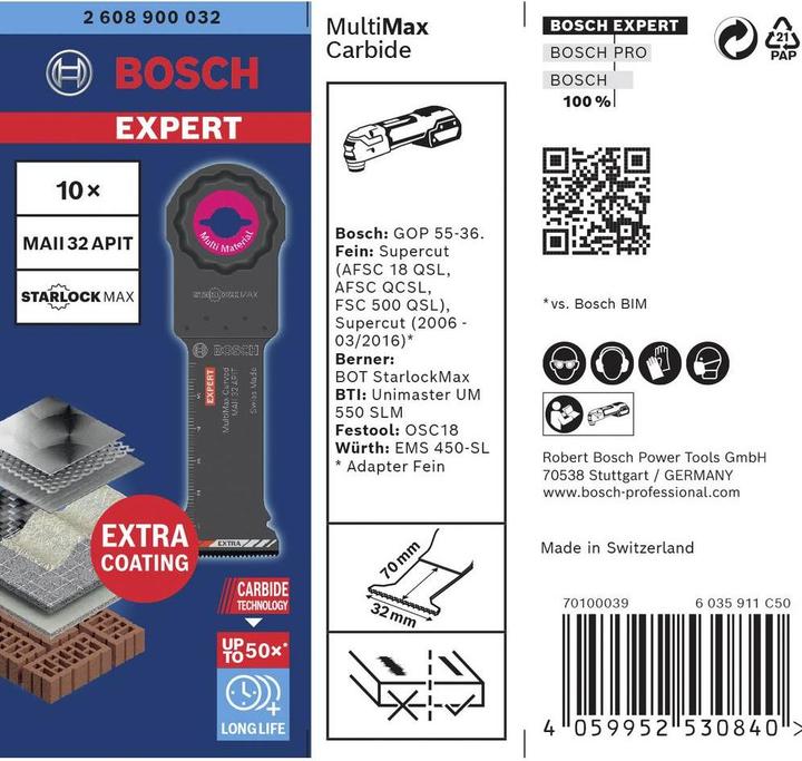 Produktbild Bosch Professional Zubehör Expert MultiMax