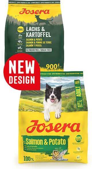 Actual product image Josera Salmon & Potato without Grain (Senior, Adult, 1 pcs., 900 g)