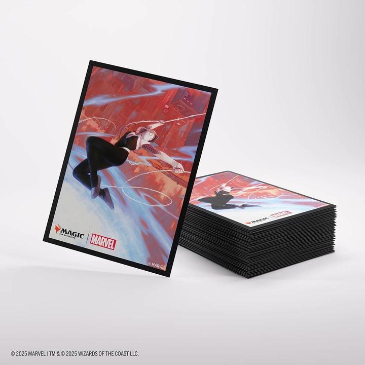 Actual product image Gamegenic - Magic: The Gathering | Marvel's Spider-Man Premium Art Sleeves - Spider-Gwen
