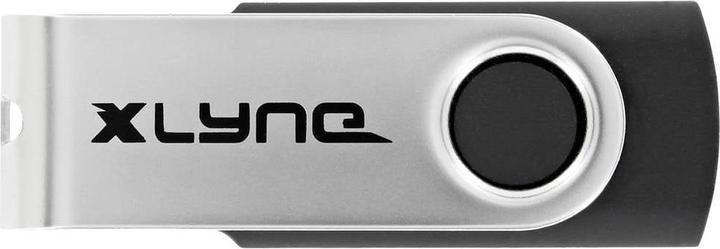 Actual product image Xlyne USB stick retail 16 GB black/silver 7601600 USB-C® (16 GB, USB-C)