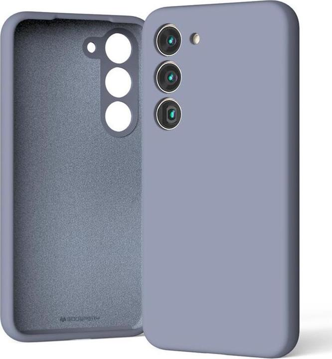 Actual product image Silicone Samsung S23 FE S711 lawendowy/lavender (Samsung Galaxy S23 FE)