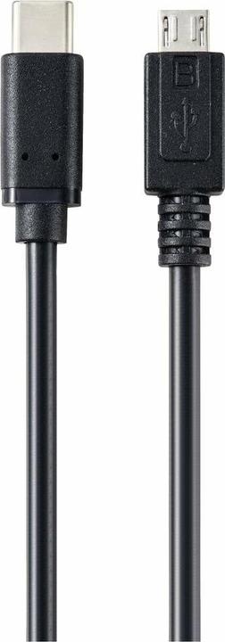 Immagine prodotto Renkforce Cavo USB USB 2.0 spina USB-C®, spina USB-Micro-B 1,80 m Nero G (1.80 m, USB 2.0, 2.50 W)