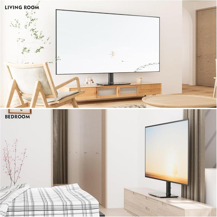 Produktbild Hemudu Universal TV Standfuss für 40"-86" Flachbildfernseher (66 kg, 40" - 86")