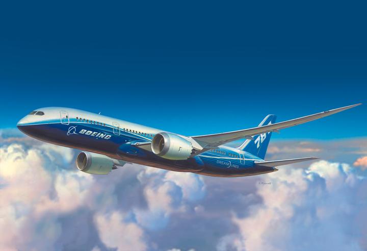 Actual product image Carson 1:144 Pas. plane BOEING 787-8 Dreamliner