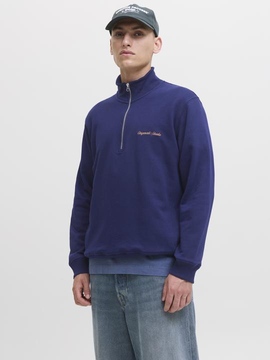 Actual product image Jack & Jones Jornorrebro Emb Sweat High Neck Sn (XL)
