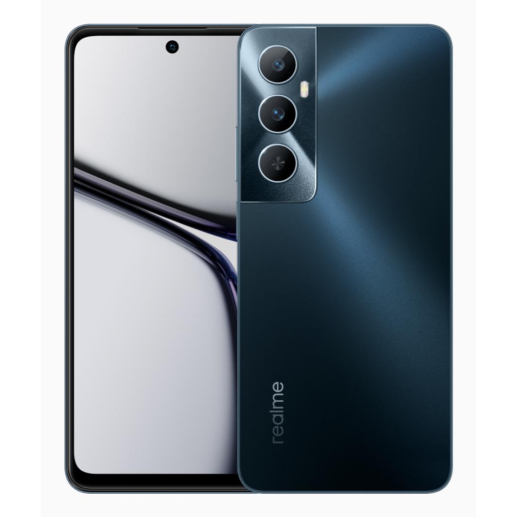realme C65 (256 GB, Starlight Black, 6.67", Dual SIM, 50 Mpx, 4G), Smartphone, Schwarz