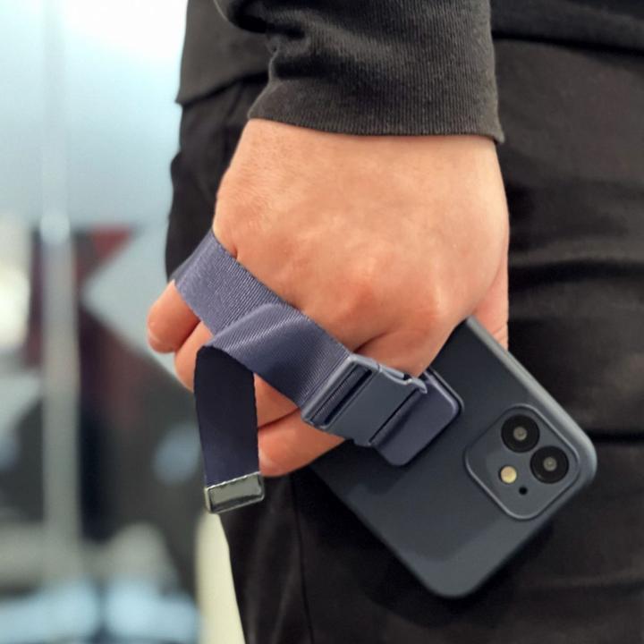 Immagine prodotto Hurtel Custodia in gel con catena e cordino per iPhone 13 Pro blu chiaro (Apple iPhone 13 Pro)