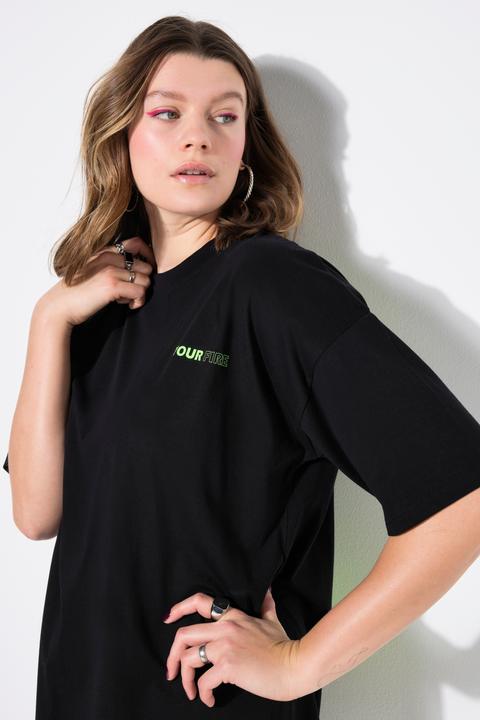 Produktbild Studio Untold T-Shirt, oversized, Neon-Print auf dem Rücken (42, 44)