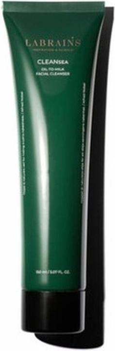 Actual product image Labrains CLEANSEA Face Makeup Remover 150ml Oil Milk (Cleansing lotion, 150 ml)
