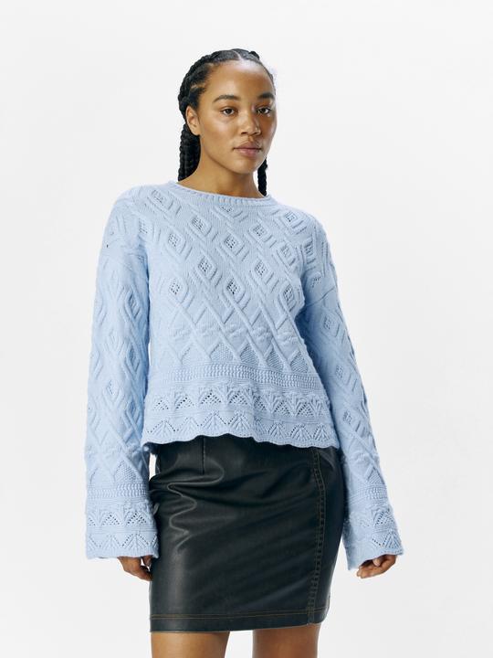 Produktbild Object Grob gestrickter Strickpullover (M)