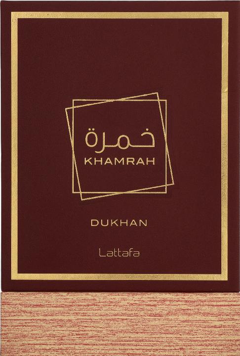 Actual product image Lattafa Khamrah Dukhan (Eau de parfum, 100 ml)