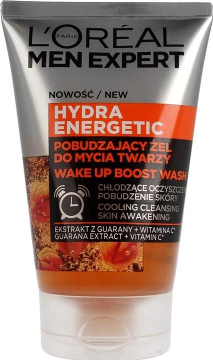 Image du produit L'Oréal Paris L'Oréal - Men Expert Hydra Energetic Stimulant Facial Wash 100Ml (Gel nettoyant, 100 ml)