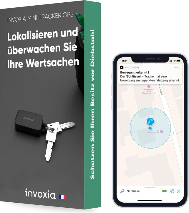 Immagine prodotto Invoxia Localizzatore GPS Mini (iOS, Android)