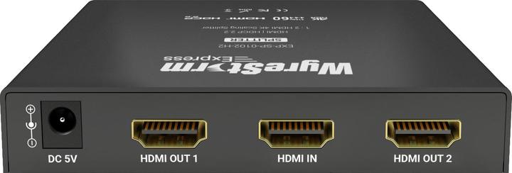 Immagine prodotto WyreStorm EXP-SP-0102-H2 - Splitter HDMI 1:2 4K60 4:4:4 HDR con HDCP 2.2, funzione di downscaling a 1080p