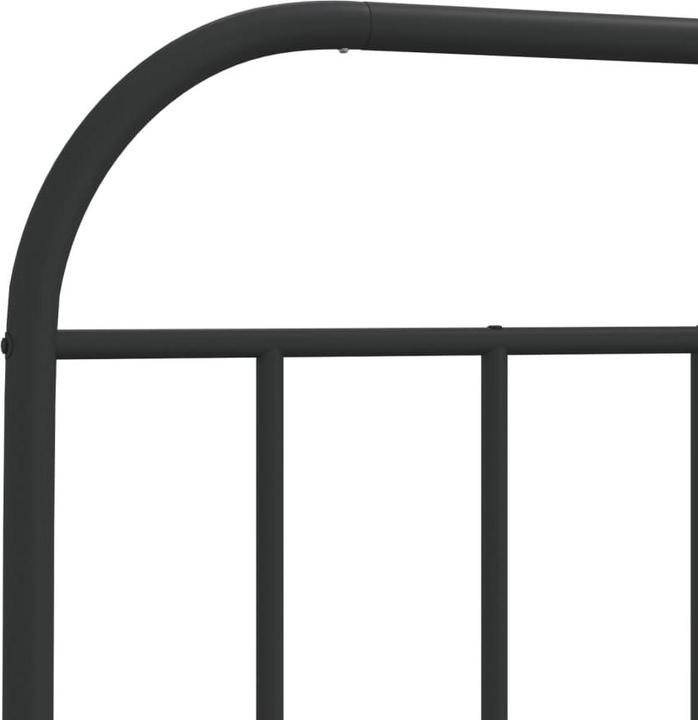Image du produit VidaXL Bettgestell mit Kopf- und Fussteil Metall Weiss 200x200 (200 x 200 cm)