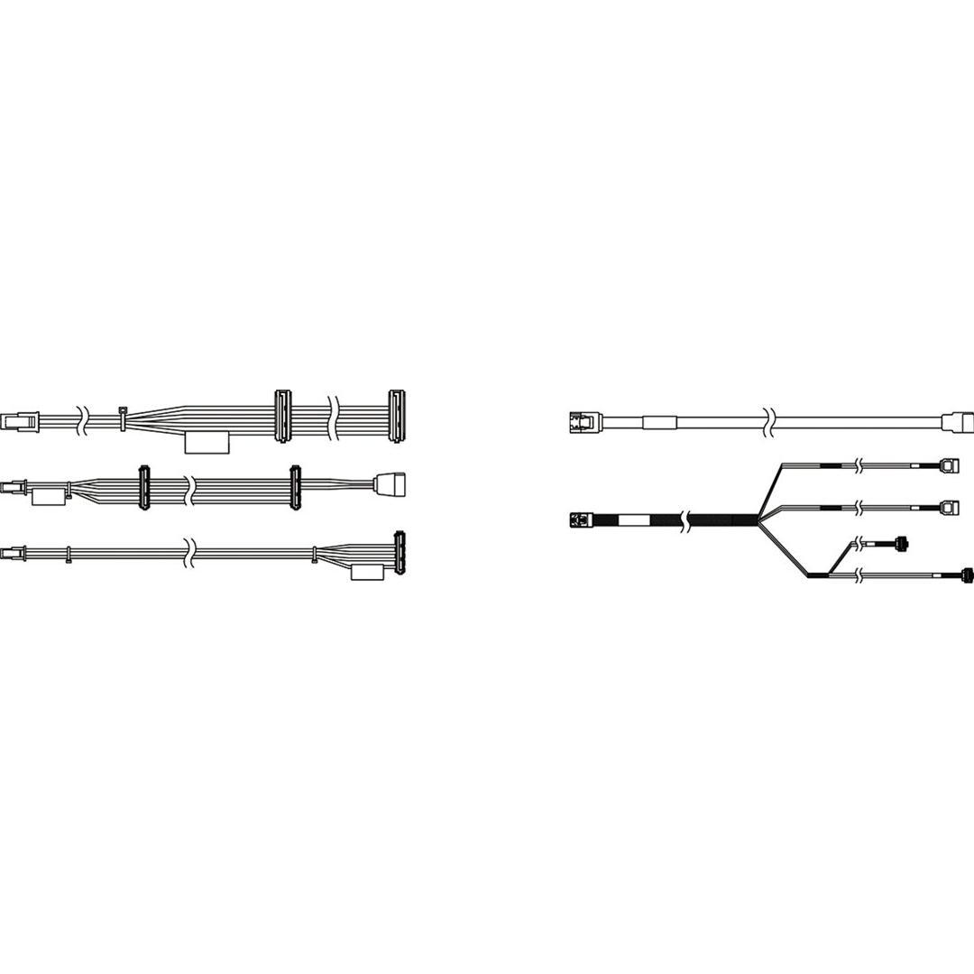 Lenovo HINKSYSTEM ST50 V3/ST45 V3, Server Zubehör, Schwarz