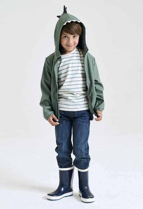 Immagine prodotto Vertbaudet Jungen Windjacke mit Kapuze, Dino (128)
