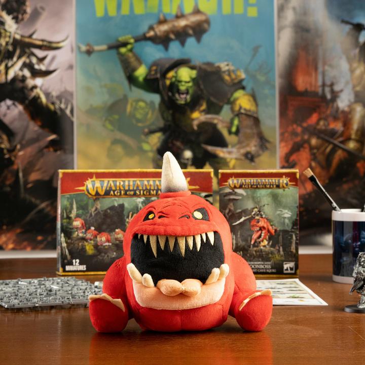 Produktbild Tomy Warhammer Plüschfigur Gnasha-Squig 18 cm (18 cm)