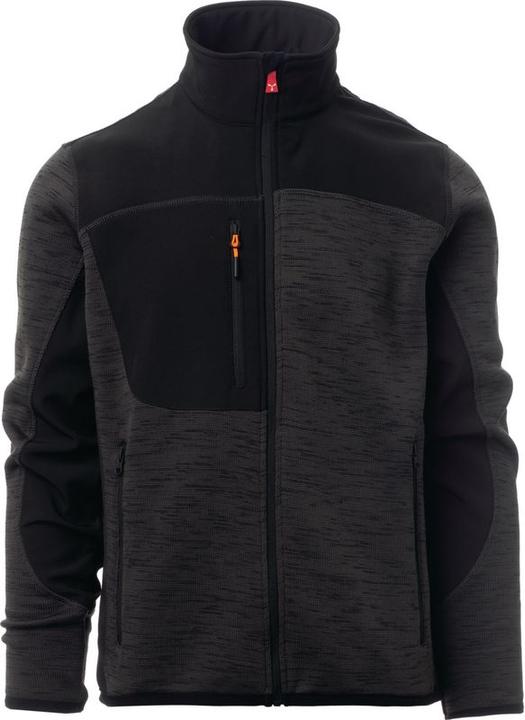 Black, Steel grey mottled