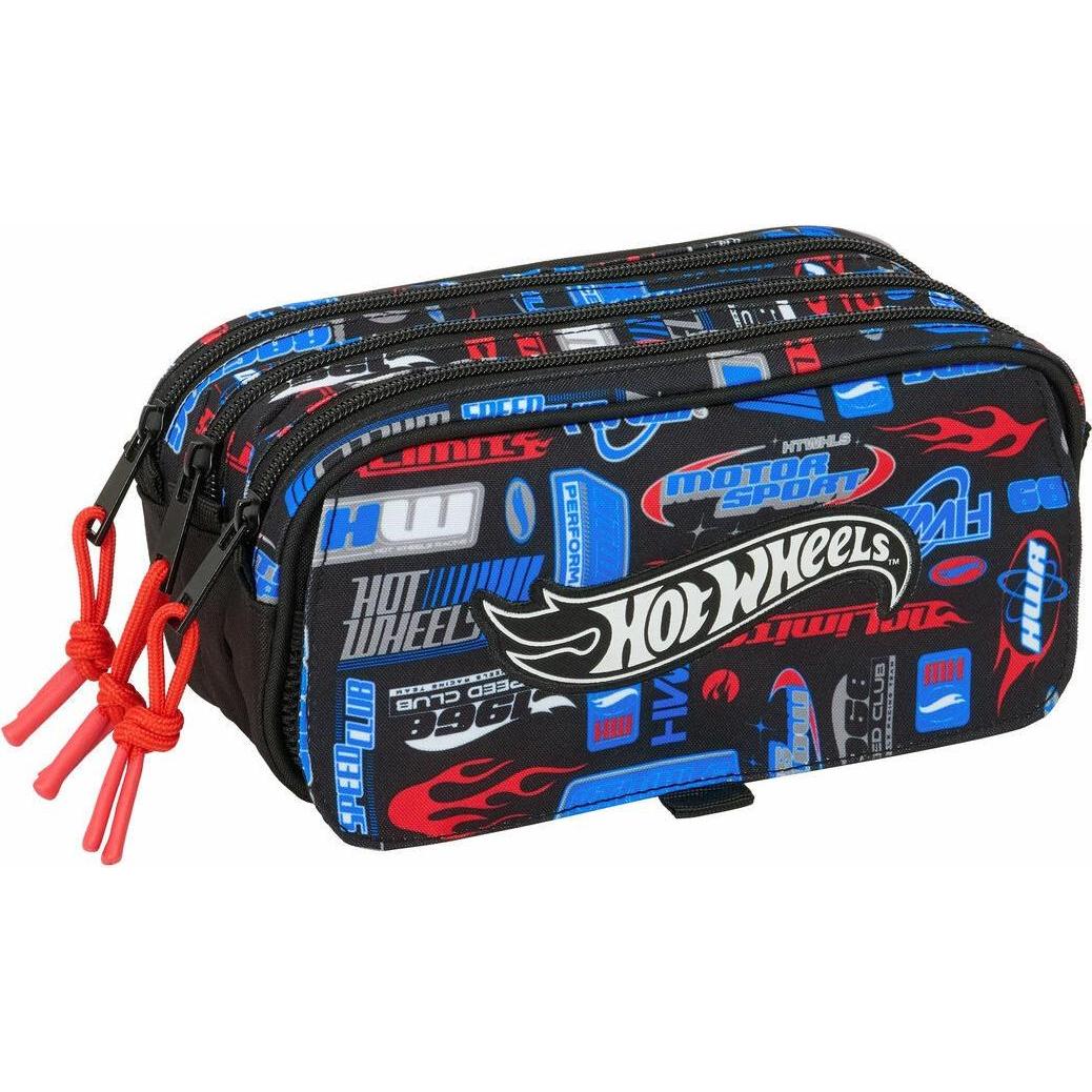 Safta, Astuccio, Allzwecktasche Hot Wheels Bunt 21,5 x 10 x 8 cm