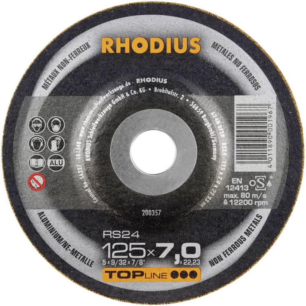 Rhodius, Schleifmittel, RS24 Schruppscheibe 125 x 7.0 x 22.23 mm