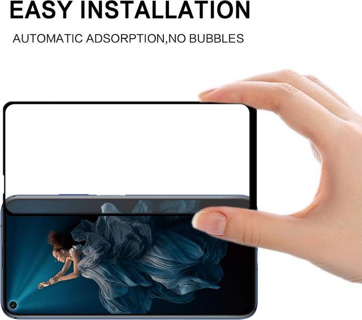 Produktbild Screenguard Honor 20 Full Screen Panzerglas Schutzfolie 2.5D 9H (1 Stk., Honor 20)