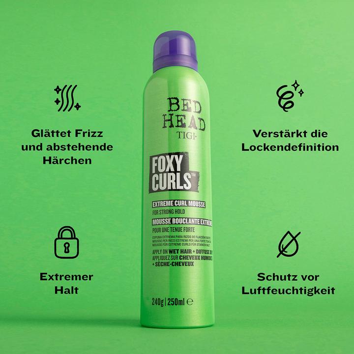 Produktbild Tigi Bed Head Row Foxy Curls Mousse 250ml (Lockenschaum, 250 ml)